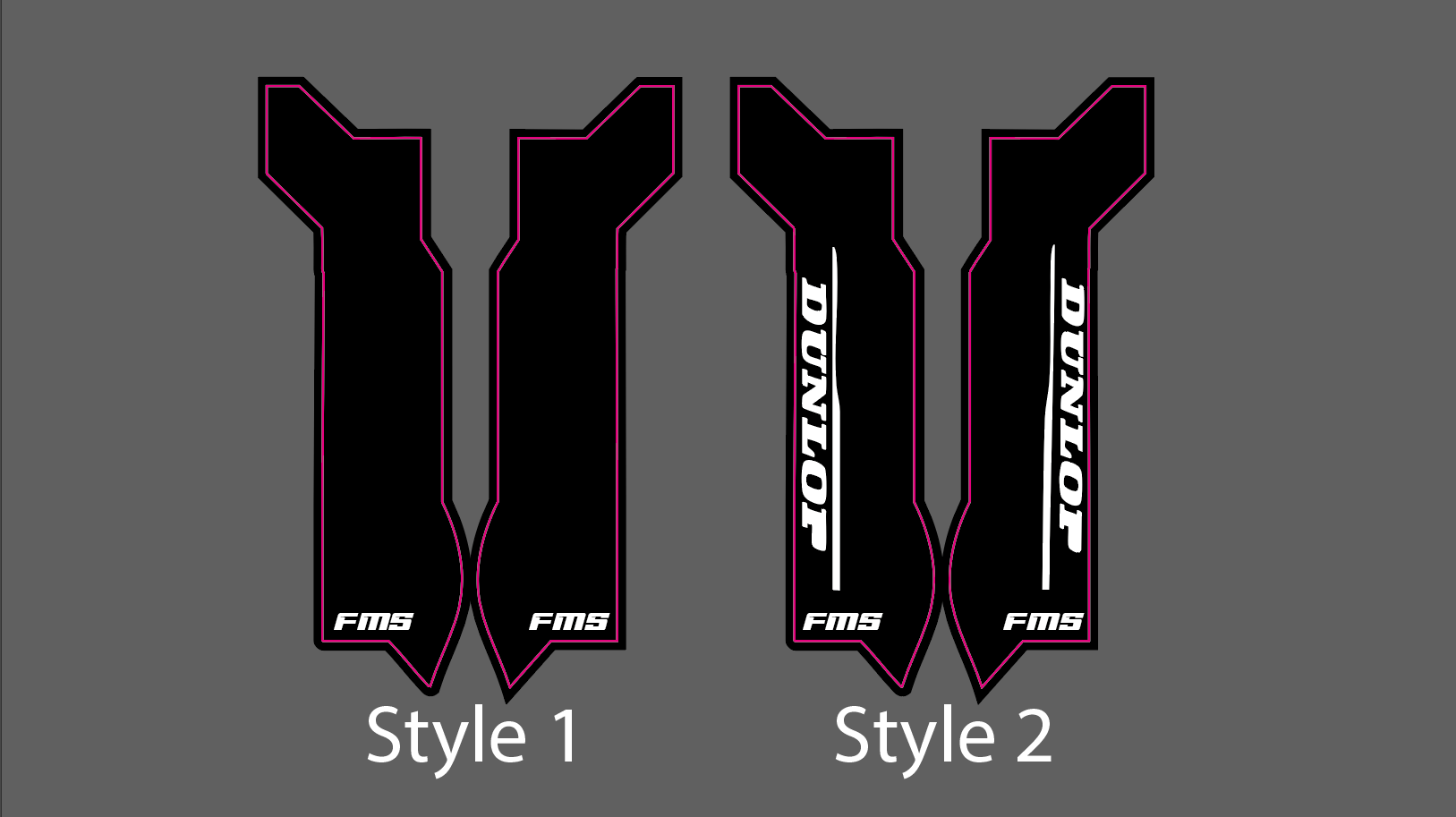 E-Ride Pro 2.0 SS Fork Guard Decal