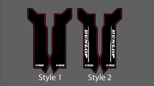 E-Ride Pro 2.0 SS Fork Guard Decal