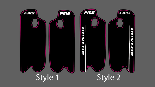 E-Ride Pro 1.0/3.0 FastAce Fork Guard Decal